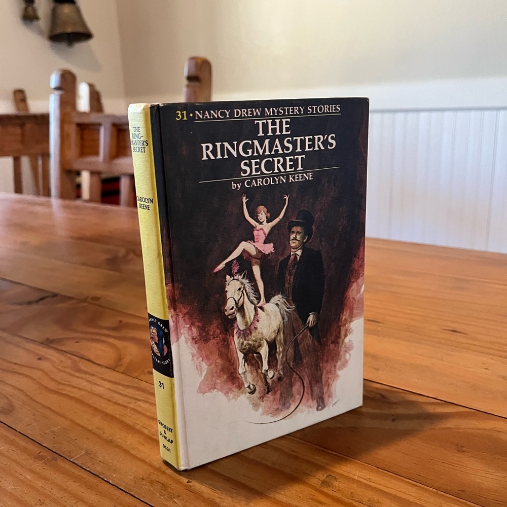 Vintage Nancy Drew Book - The Ringmaster's Secret